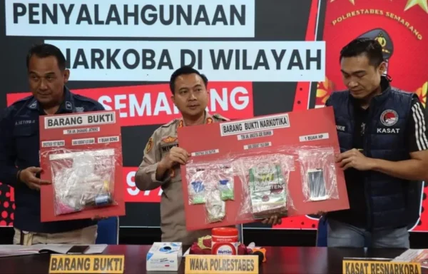 Polisi Tangkap Kurir Narkoba Bawa 1 Kg Sabu Yang Dikendalikan