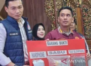 Polisi Tangkap Kurir Sabu Dengan Barang Bukti Satu Kilogram Di