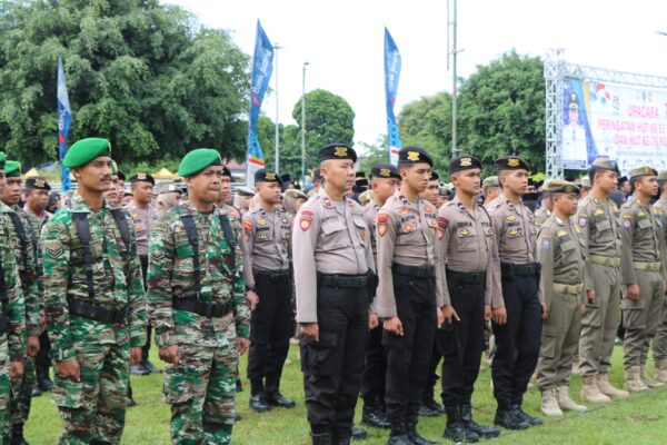 Polres Banjarnegara Amankan Upacara Hut Ke 53 Korpri Dan Ke 79 Pgri