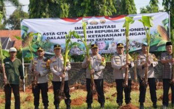 Polres Batang Maksimalkan Lahan Kosong Di Tiap Polsek Untuk Program