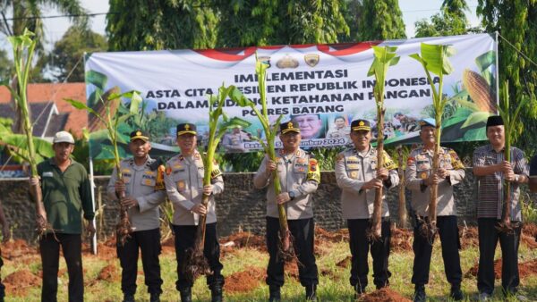 Polres Batang Maksimalkan Lahan Kosong Di Tiap Polsek Untuk Program