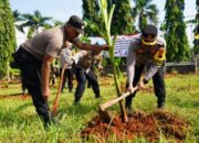 Polres Batang Manfaatkan Lahan Kosong Untuk Pertanian Produktif, Wujudkan Ketahanan