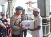 Polres Jembrana Hadirkan “minggu Kasih” Untuk Warga Banjar Juwuk Manis,