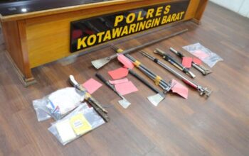 Polres Kobar Tangkap 31 Pencuri Sawit, 13 Ternyata Positif Narkoba