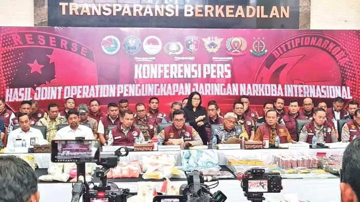 Polres Lamandau Bekuk Kurir Dengan Barang Bukti 7 Kg Sabu