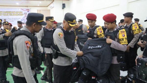 Polres Lamandau Kalteng Terjunkan 109 Personel Gabungan Untuk Amankan Pilkada