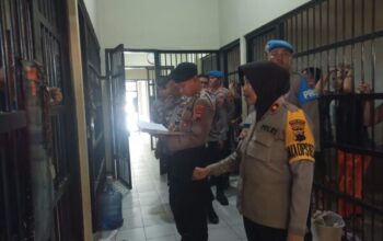 Polres Sukoharjo Lakukan Sidak, 21 Tahanan Ternyata Sehat