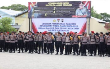 Polres Sukoharjo Siapkan Pengamanan Maksimal Untuk Pemungutan Suara Pilkada 2024