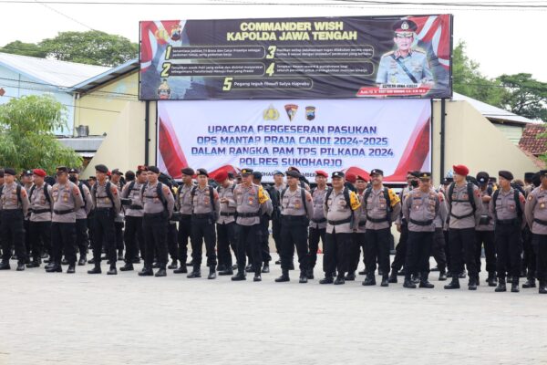 Polres Sukoharjo Siapkan Pengamanan Maksimal Untuk Pemungutan Suara Pilkada 2024