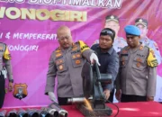 Polres Wonogiri Gencar Berantas Knalpot Brong, Miras, Dan Ganja Di