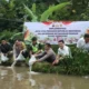 Polres Wonosobo Lakukan Penebaran Benih Ikan Untuk Dukung Program Ketahanan