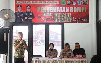 Polresta Malang Kota Andalkan Kbn Untuk Menekan Peredaran Narkoba