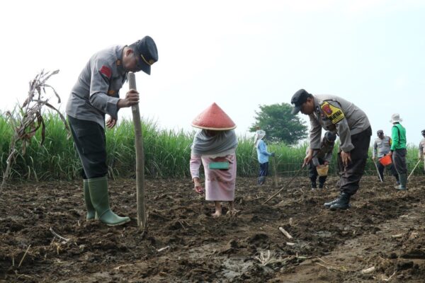 Polresta Malang Kota Berperan Aktif Kampanyekan Swasembada Pangan Nasional Dalam