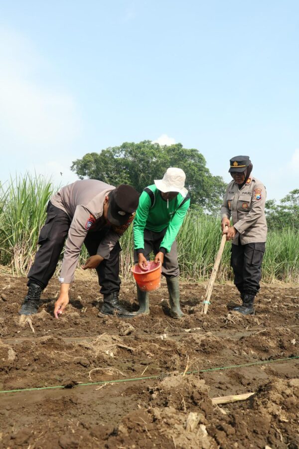 Polresta Malang Kota Gencarkan Dukungan Untuk Swasembada Pangan Nasional