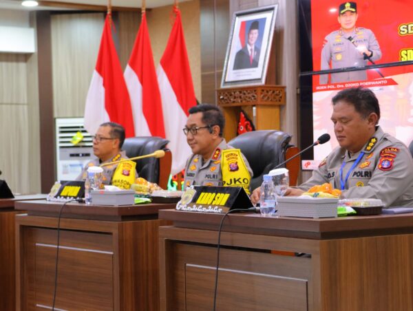 Rakorbin Sdm, Kapolda Kalteng Fokus Tingkatkan Kompetensi Menuju Indonesia Maju