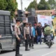 Ratusan Personel Polres Humbahas Amankan Kampanye Akbar Pilkada Polres Humbahas