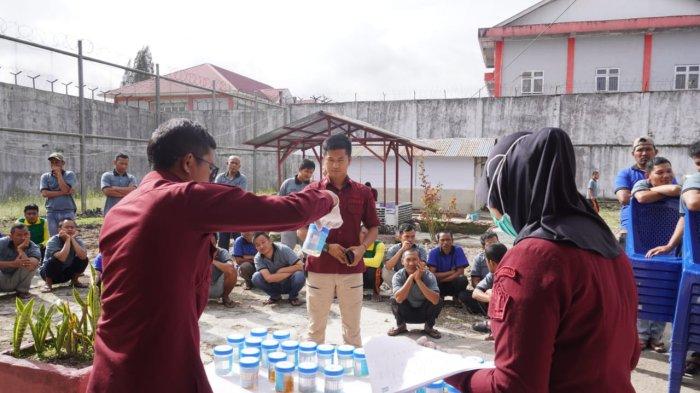 Rutan Humbahas Tingkatkan Pengawasan Narkotika Dengan Tes Urine Untuk Wbp