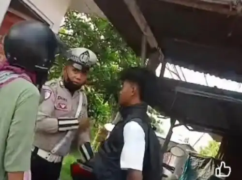 Satlantas Polresta Malang Klarifikasi Video Polisi Diduga Meminta Uang