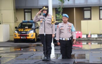 Setelah Pungut Dan Hitung Suara, Polres Sukoharjo Gelar Apel Konsolidasi