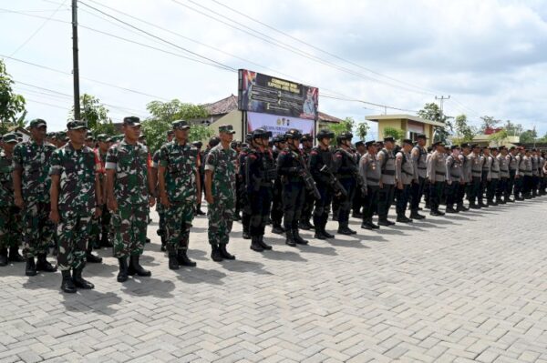 Sinergi Tni Polri, Amankan Ribuan Tps Pilkada Sukoharjo 2024