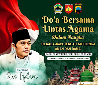 Strategi Lalu Lintas Polda Jateng Untuk Doa Bersama Multireligius