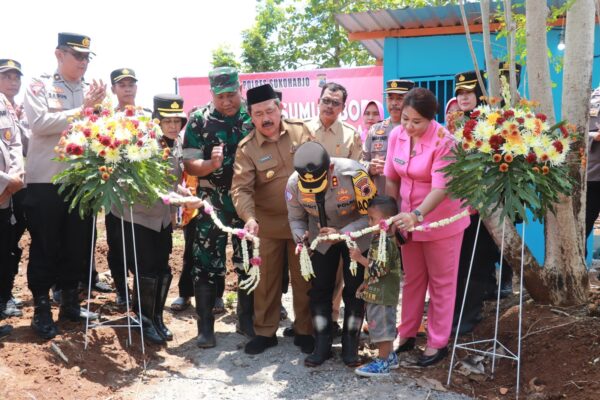 Sumur Bor Di Desa Celep Diresmikan Kapolres Sukoharjo Untuk Dukung