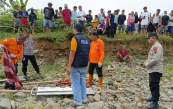 Sungai Gintung Kaliori Purbalingga Ditemukan Mayat Lansia, Diduga Hanyut