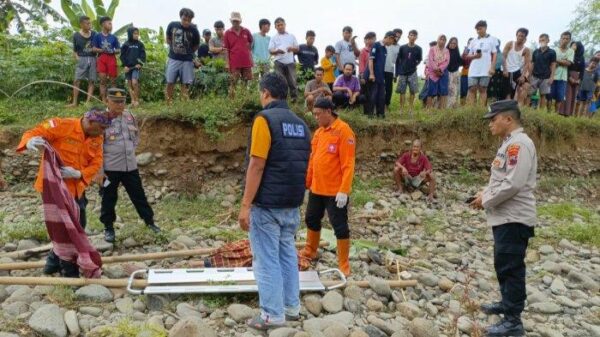 Sungai Gintung Kaliori Purbalingga Ditemukan Mayat Lansia Yang Diduga Hanyut