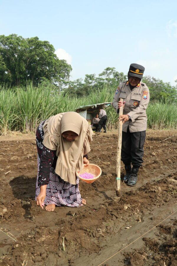 Swasembada Pangan Nasional, Polresta Malang Kota Turun Tangan