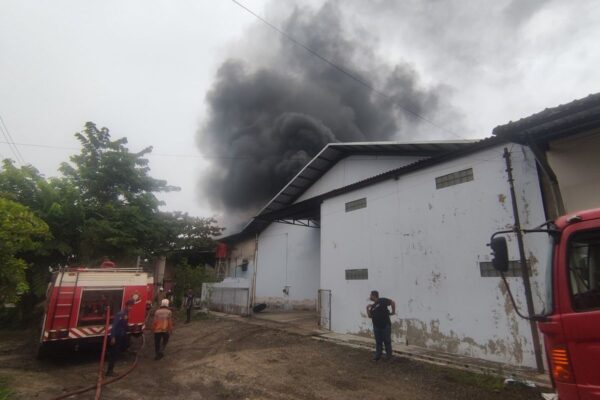 Terbakar Hebat, Pabrik Tiner Semarang Diselidiki Untuk Temukan Penyebabnya