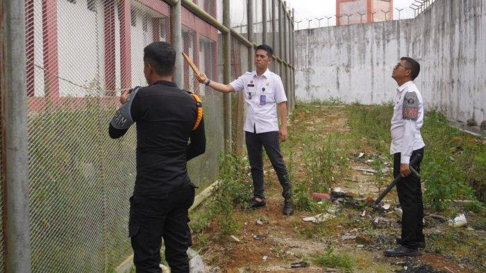 Tetap Waspada, Karutan Humbahas Intensifkan Pengawasan Brandgang