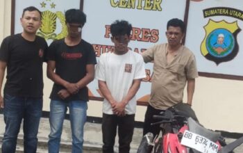 Tim Opsnal Polres Humbahas Berhasil Ringkus Pelaku Curanmor