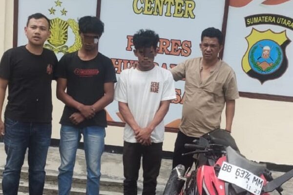 Tim Opsnal Polres Humbahas Berhasil Ringkus Pelaku Curanmor