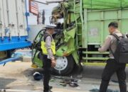 Tragis! Pemotor Batang Tewas Tergencet Antara 2 Truk, Ini Penyebabnya