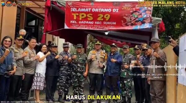 Video: Pilkada Serentak: Kapolresta Malang Kota Jamin Rasa Aman Warga