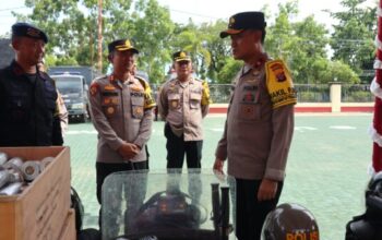 Wakapolda Kalteng Tinjau Kesiapan Polres Kapuas Untuk Pengamanan Pilkada 2024