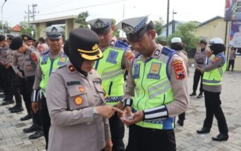 Wakapolres Sukoharjo Pimpin Razia Ponsel Anggota Untuk Cegah Judi Online