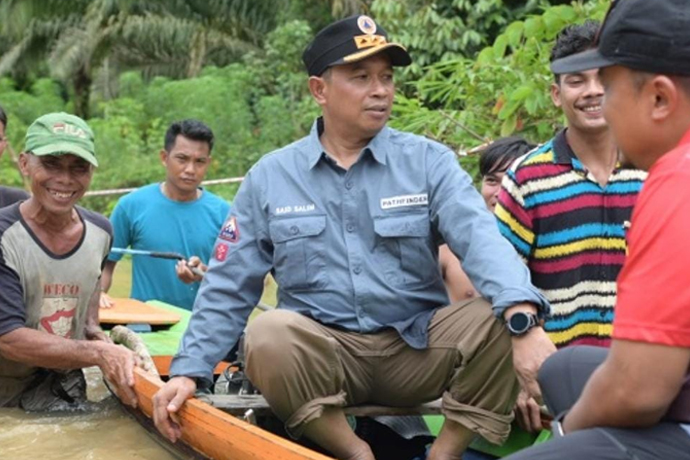 Waspada Banjir Di Musim Hujan, Masyarakat Lamandau Dihimbau Siaga