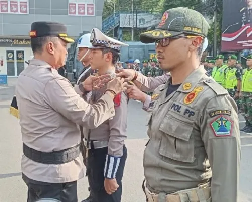 366 Personel Gabungan Dikerahkan Untuk Amankan Libur Nataru Di Kota