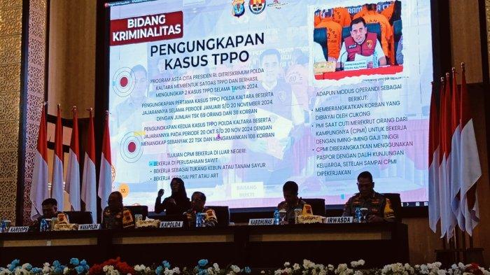 91 Tersangka Dalam 2 Kasus Tppo Yang Diungkap Polda Kaltara