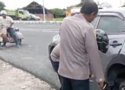 Aksi Nekat: Sepeda Motor Masuk Tol Jogja Solo Ruas Klaten Prambanan