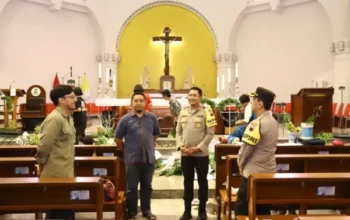 Amankan Misa Natal, Kapolda Jateng Pantau Sejumlah Gereja Di Semarang