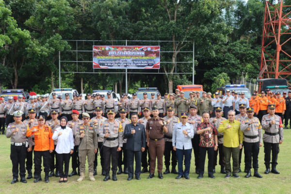 Polres Lamandau Laksanakan Apel Kesiapan Operasi Kepolisian Lilin Telabang 2024