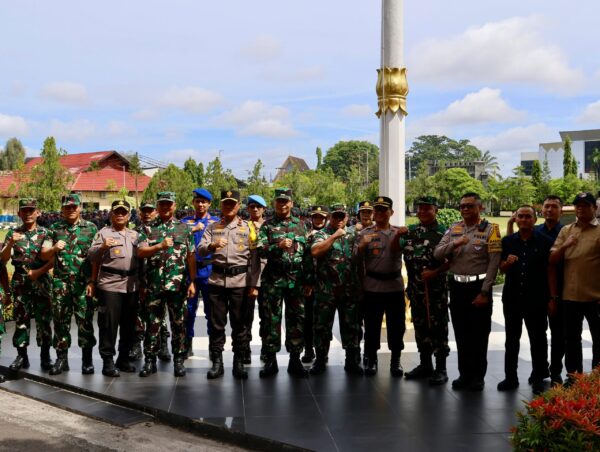 Apel Pasukan Pengamanan Pleno Pilkada 2024 Dipimpin Wakapolda