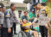 Bantuan Kapolresta Magelang: Kursi Roda Untuk Warga Disabilitas