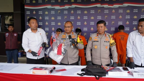 Bekuk Dua Tersangka, Satresnarkoba Polres Batang Buru Pemasok Sabu