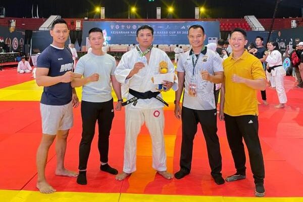 Bripda Rizal Polres Kebumen Tampil Gemilang di Kejurnas Judo KSAD Cup XV 2024