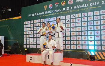 Bripda Rizal Irawan Bersinar, Raih Perak Di Kejurnas Judo Ksad