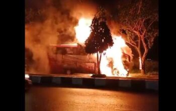 Bus Asal Klaten Terbakar Usai Wisata Religi Di Solo, Ini