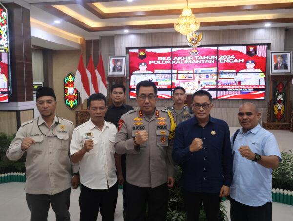 Capaian Kinerja Cemerlang, Polda Kalteng Tutup Tahun 2024 Dengan Bangga